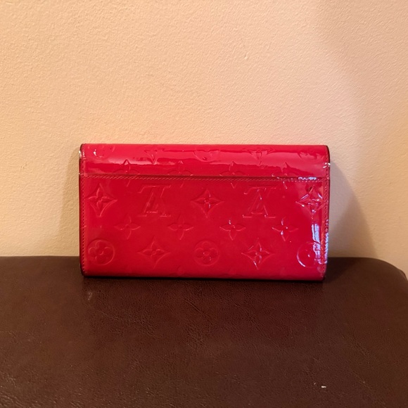 Louis Vuitton Vernis Sarah Wallet Pink Monogram Patent Leather LV - Picture 5 of 9